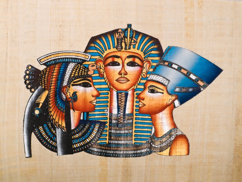 Tutankhamen, Nefertiti i Anhksenamon - Adobe Stock - Jose Ignacio Soto