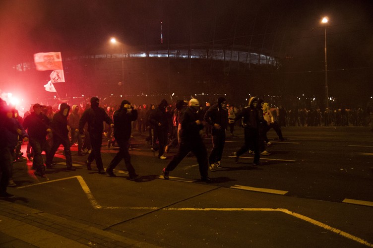 Marsz Niepodległości. Fot. Maciek Suchorabski