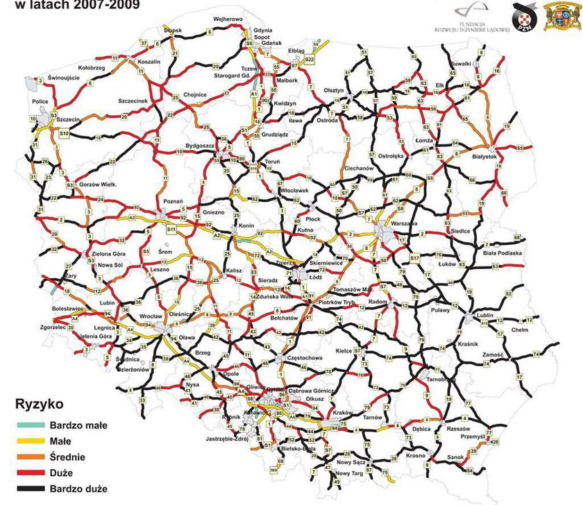 Polskie drogi śmierci