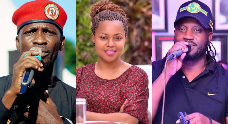 Bobi Wine, Zuena Kirema and Bebe Cool