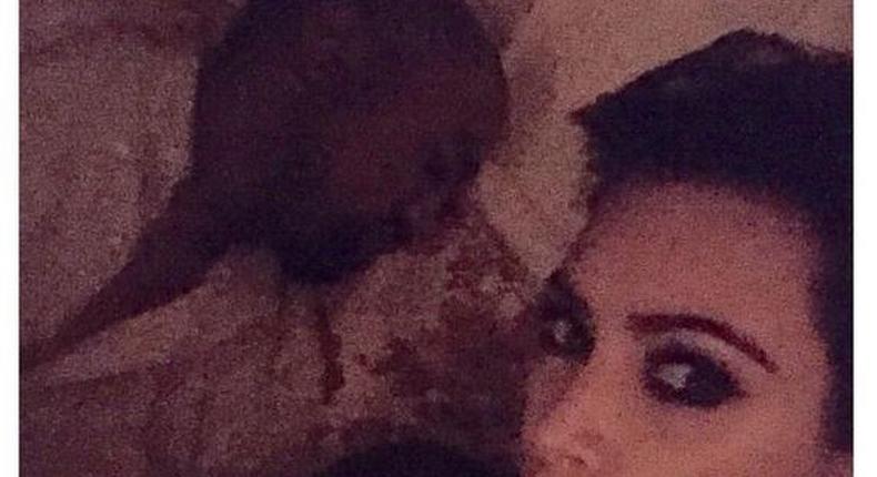 Kanye West caught sleeping at Kylie Jenner's birthday party