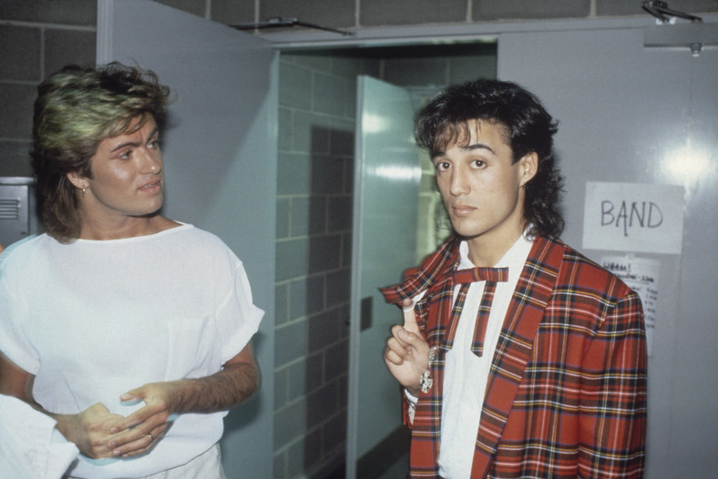 George Michael i Andrew Ridgeley na tournee w Australii