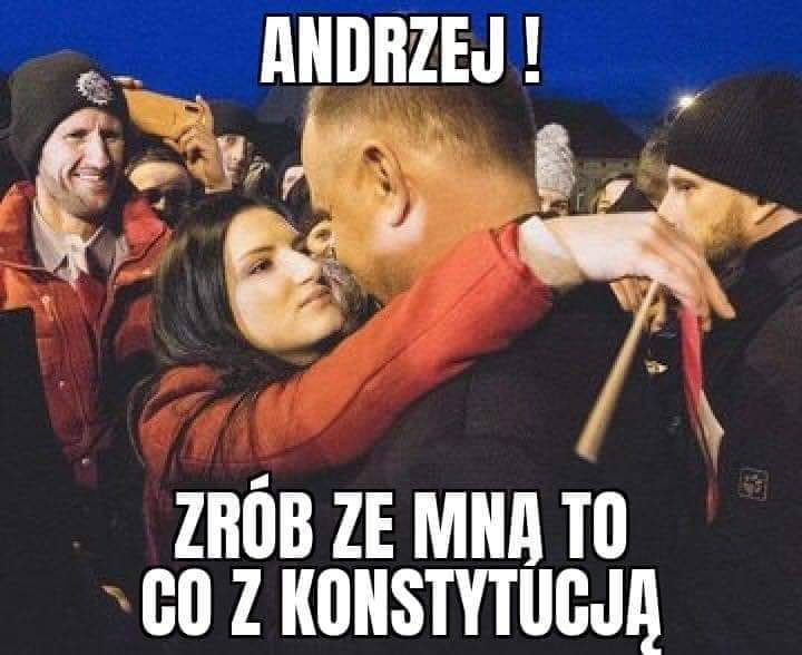 Jola Rosiek i prezydent Duda stali się bohaterami memów