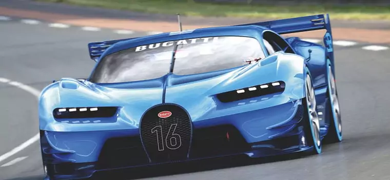 Bugatti Vision Gran Turismo - nielimitowane i niemal nierealne