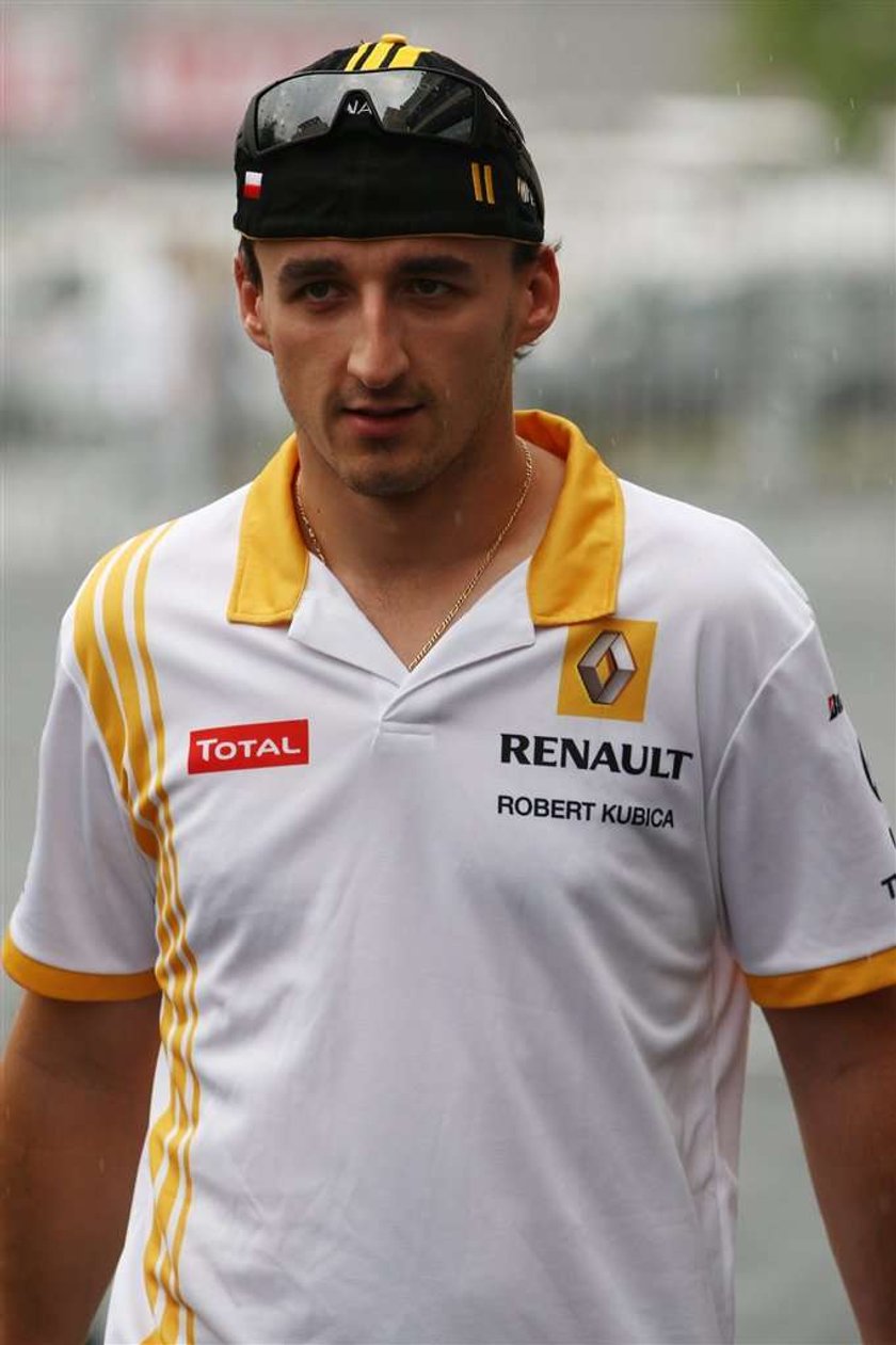 Kubica został w domu