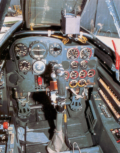Me 262 – kokpit