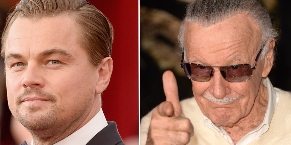 Leonardo DiCaprio wants to star in a Stan Lee biopic, according to the Marvel icon