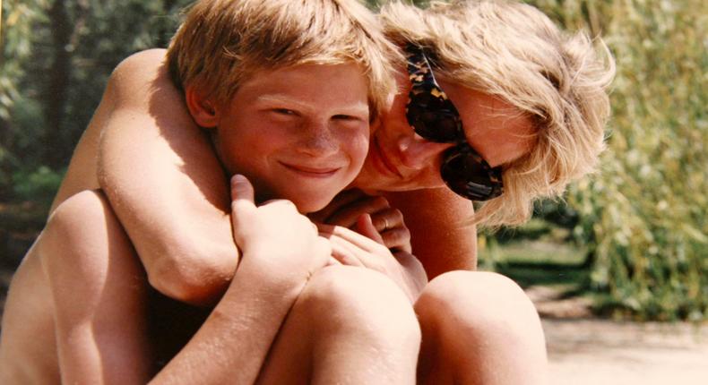 The documentary featured never before seen photos of Princess Diana with Prince William and Prince Harry.