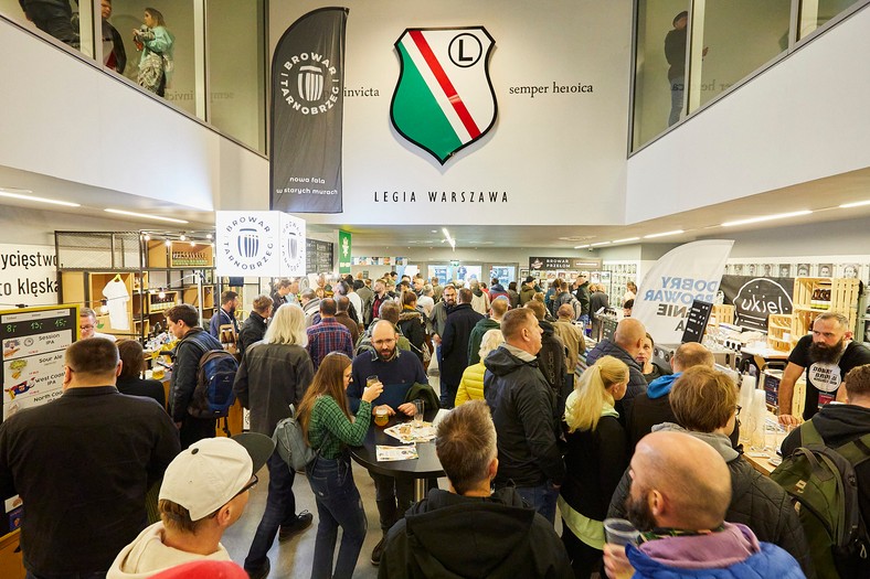 Jedna z poprzednich edycji Warszawskiego Festiwalu Piwa na stadionie Legii