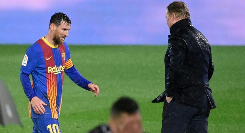 Barcelona coach Ronald Koeman is under pressure to deliver the Cup after losing to Madrid last week