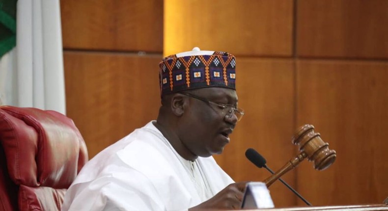 The President of the Senate, Dr Ahmad Lawan [Twitter/@SPNigeria]