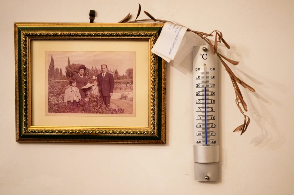 Termometar pokazuje 30 stepeni unutar kuće u Rimu 19. jula