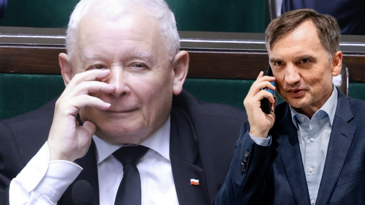 Jarosław Kaczyński zaszokował słowami o Zbigniewie Ziobrze