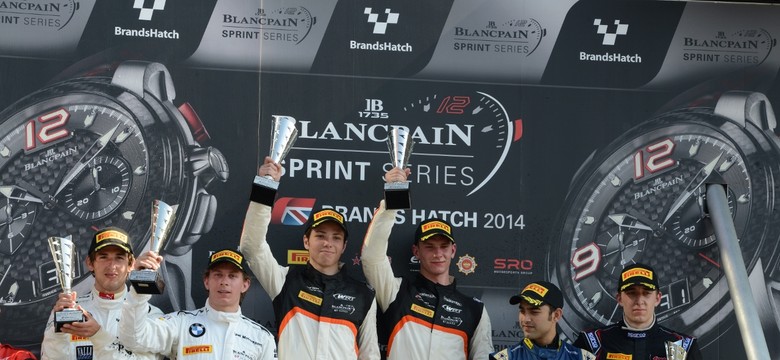 Sukces Polaka! Drugie zwycięstwo Mateusza Lisowskiego w Blancpain GT Series