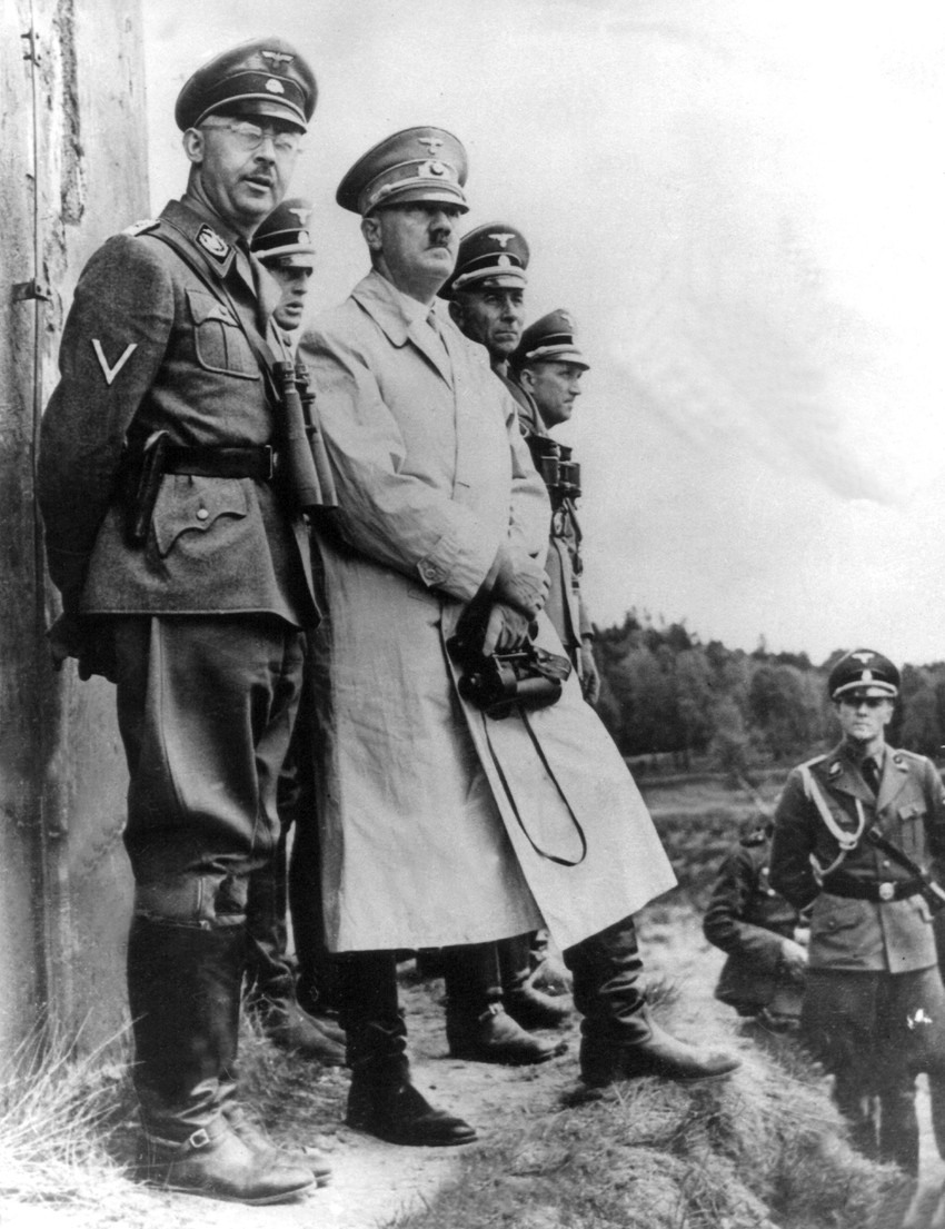 Hajnrih Himler i Adolf Hitler