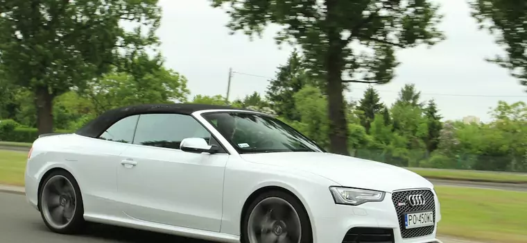 Audi RS5 cabrio – pełna moc wrażeń