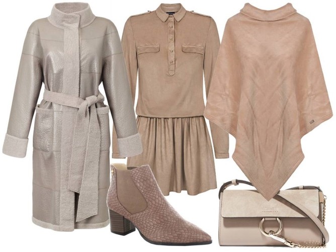 Modny Dziki Zachód. STYLIZACJA: Sukienka - BlackorWhite/blackorwhite.pl, płaszcz - Boca/boca.pl, ponczo - Midori Feminine Fashion/midori.pl, buty - Menbur/menbur.pl, dodatki -TK Maxx