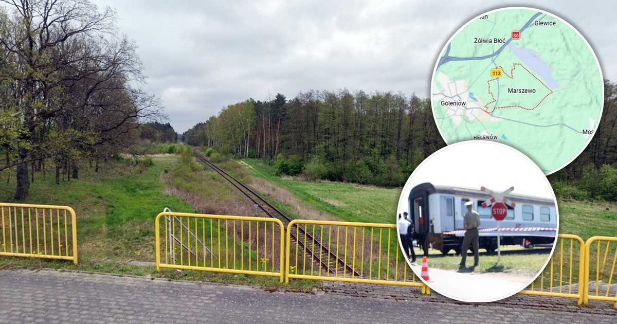 Tragedia pod Goleniowem: Dziecko zginęło, drugie w stanie krytycznym po potrąceniu przez pociąg