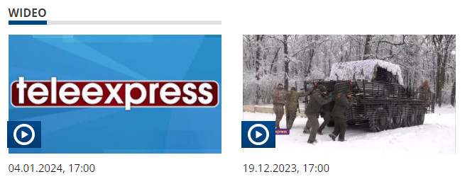 Emisja nowego "Teleexpressu". Wydanie programu jest już dostępne na stronie tvp.pl (screen)