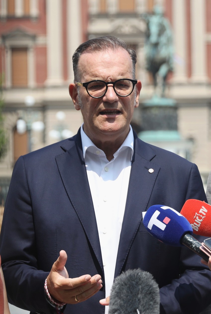 Generalni direktor Hemofarma Ronald Zeliger na obeležavanju Nacionalnog dana donora