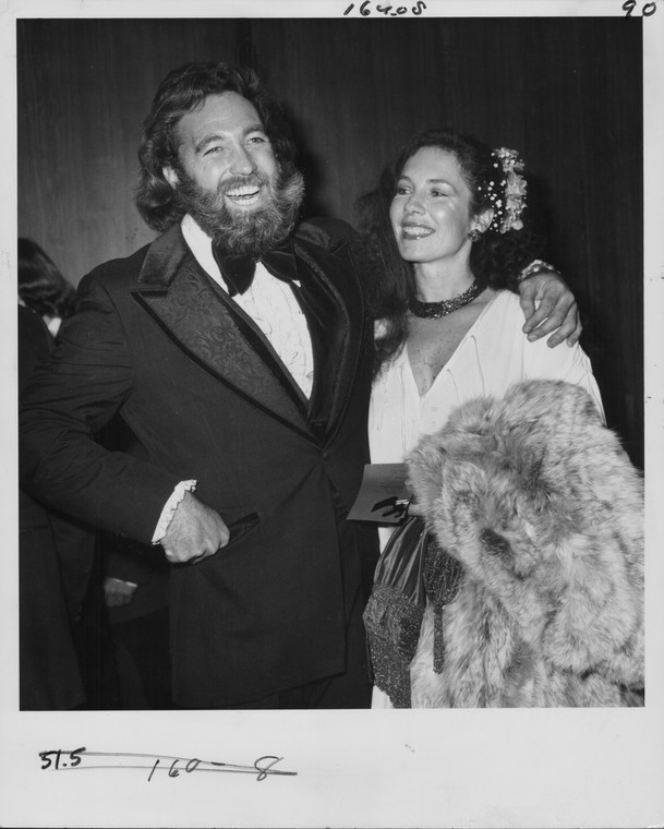 Dan Haggerty i jego żona Diane w 1977 r.