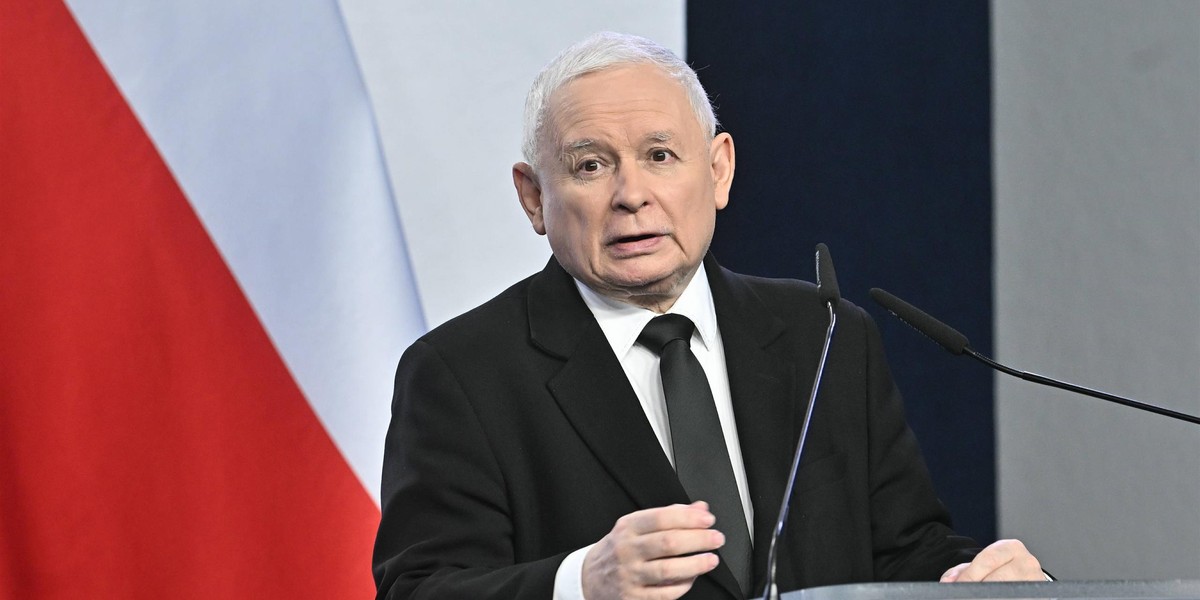 Jarosław Kaczyński. 