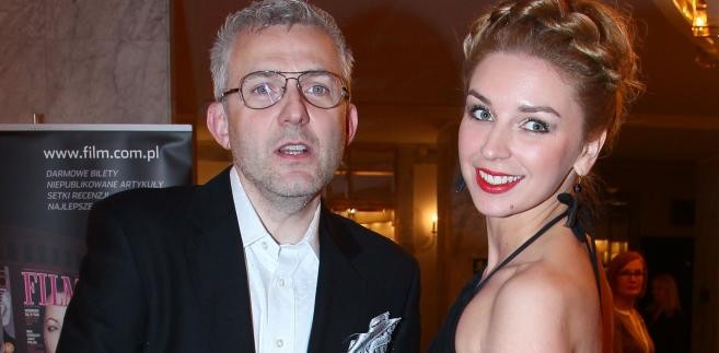 Hubert Urbański z żoną