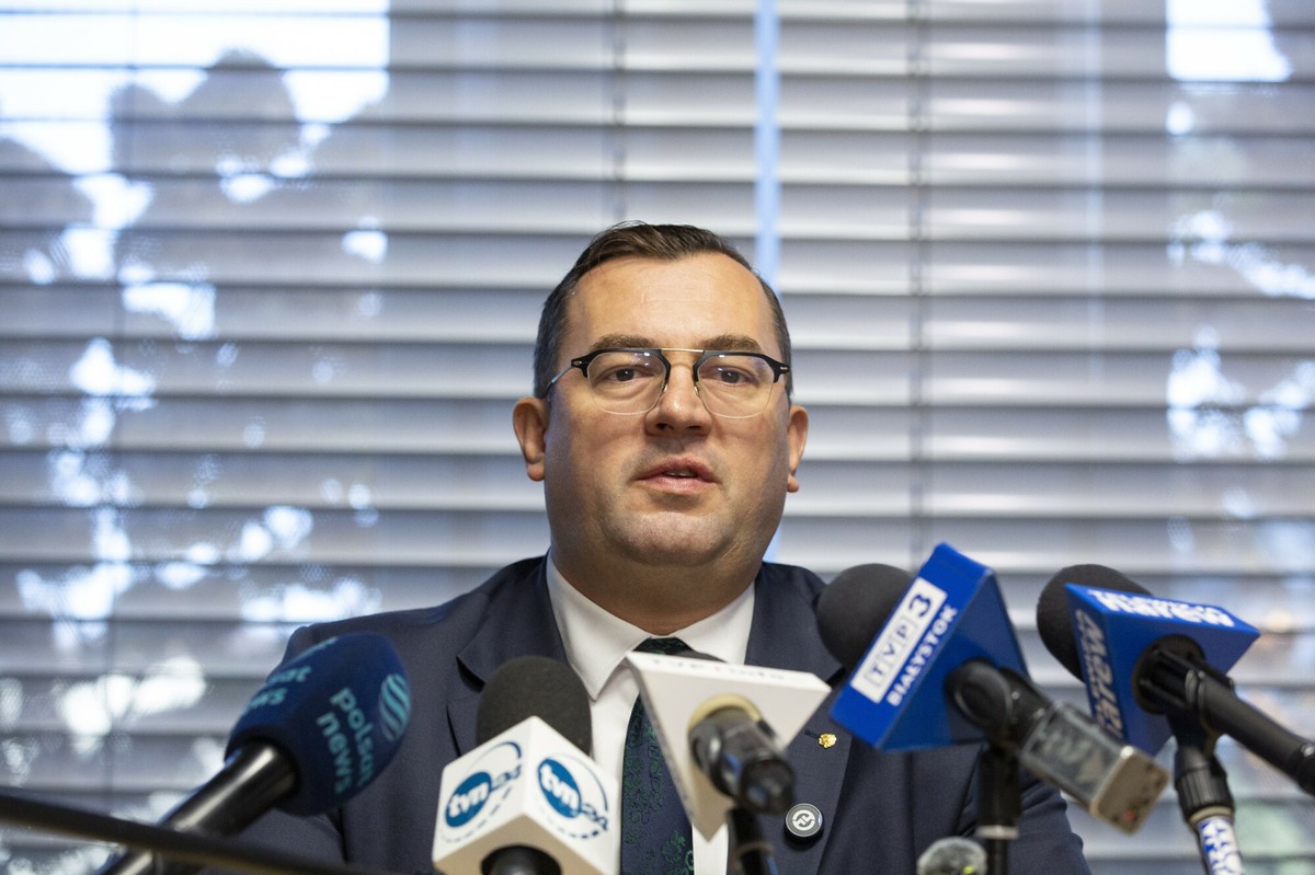 Minister rolnictwa Stefan Krajewski