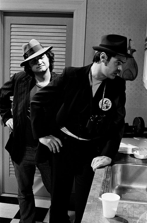 John Belushi i Dan Aykroyd w "Saturday Night Live", 1976 r.