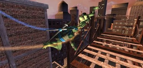 Screen z gry "TMNT (Teenage Mutant Ninja Turtles)" (wersja PSP)