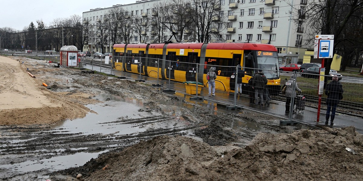 Przebudowa ulicy Wołoskiej