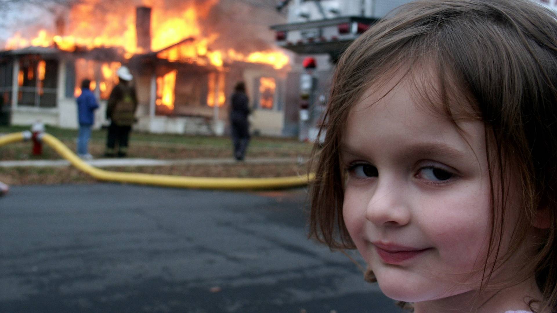 Svet je poznaje sa neta kao Disaster girl, a sada je svoj mim prodala za pola miliona dolara