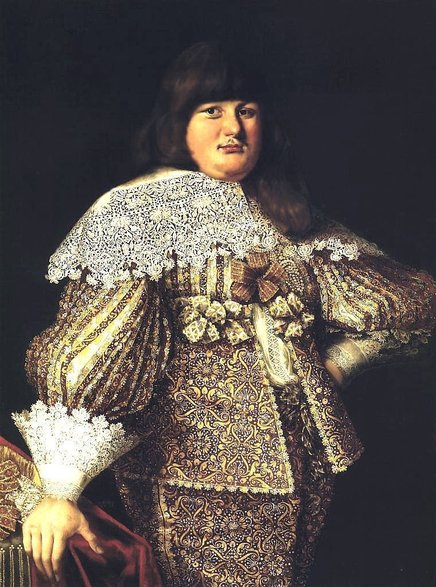 Książę Dominik Zasławski-Ostrogski (portret pędzla Bartholomäusa Strobela, 1635 rok)