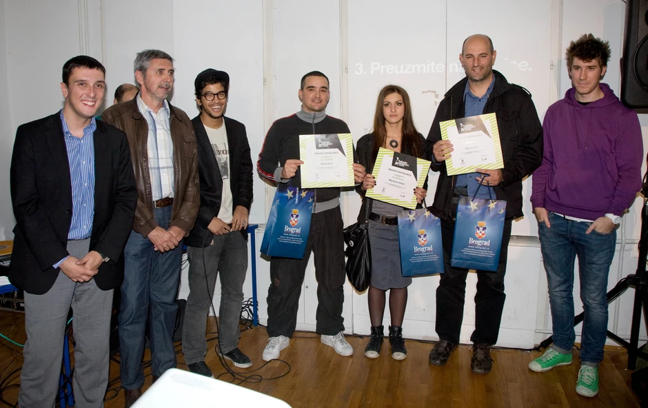 Dobitnici nagrada sa organizatorima