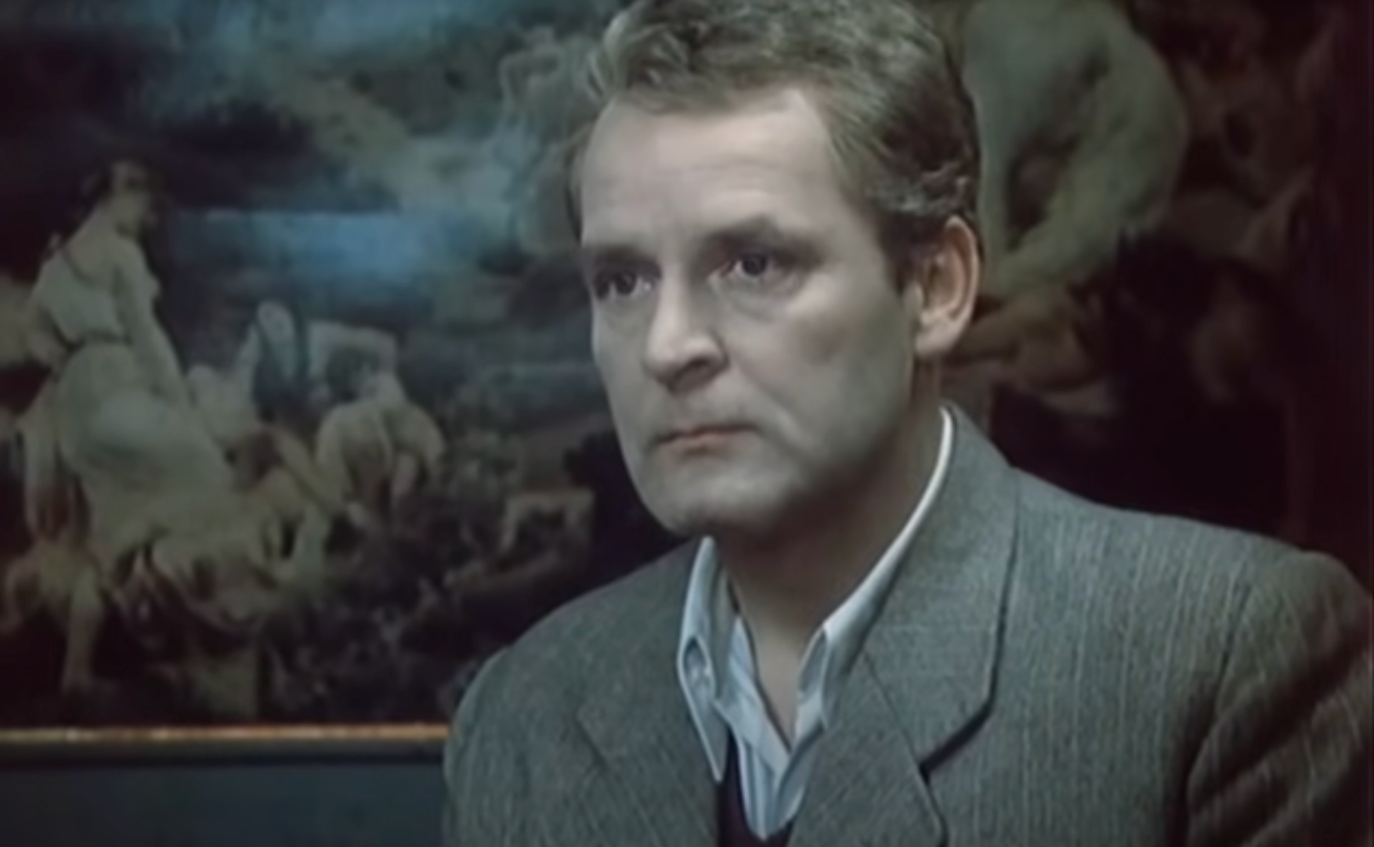 Český herec Vladimír Brabec ako major Zeman. 