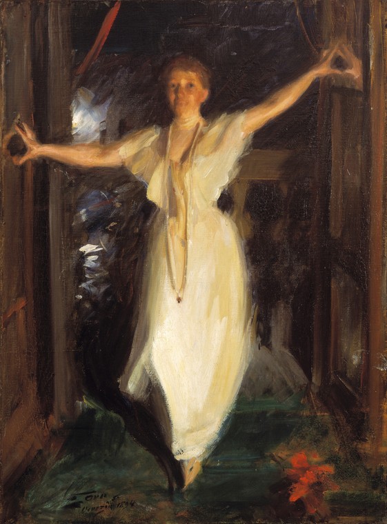 Anders Leonard Zorn, "Isabella Stewart Gardner in Venice" (1894)