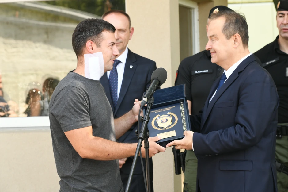 Miloš Jevremović, ranjeni žandarm