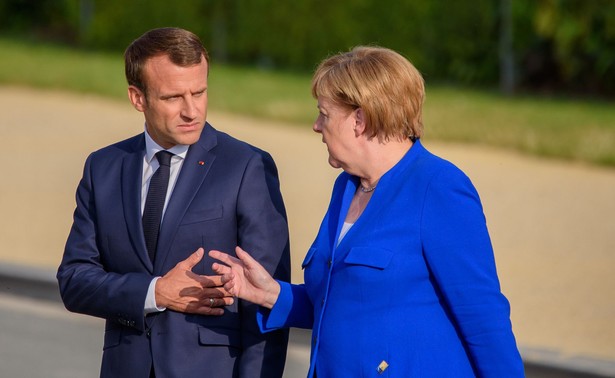 Angela Merkel i Emmanuel Macron