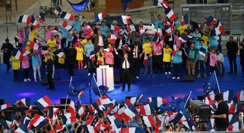 Emmanuel Macron has drawn large crowds to his rallies