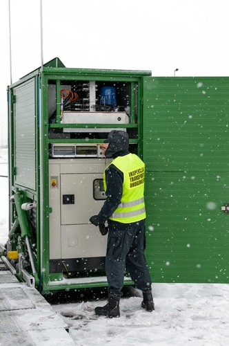 Mobilna stacja diagnostyczna Wojewódzkiego Inspektoratu Transportu Drogowego we Wrocławiu