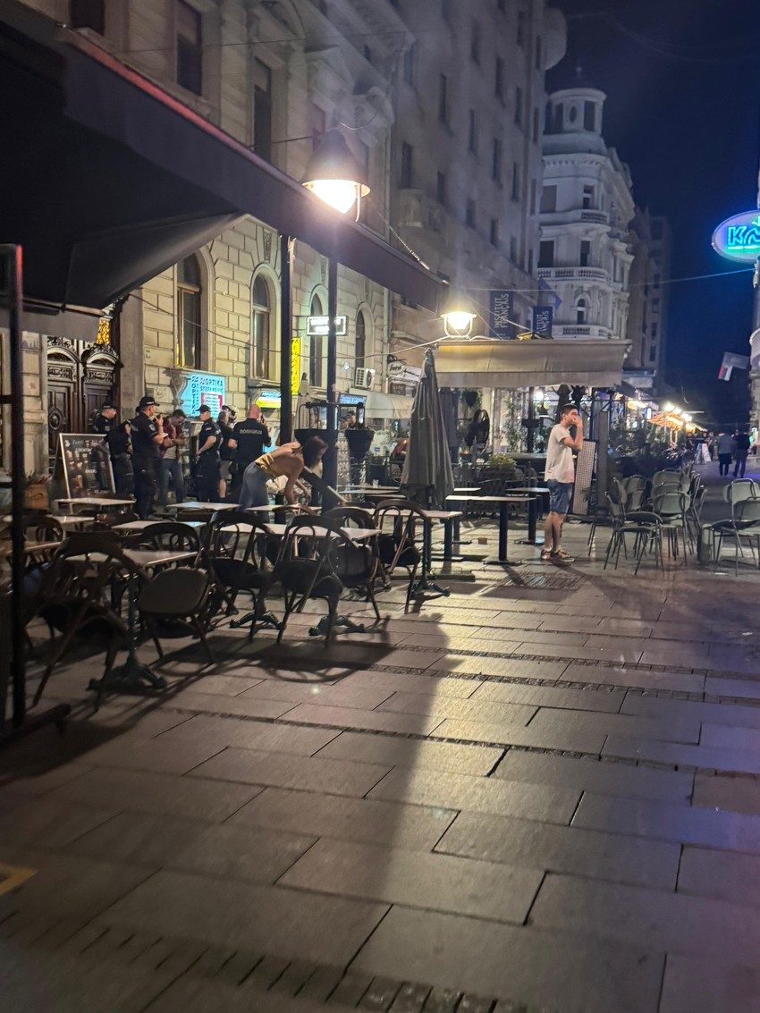 Incident u Zmaj Jovinoj ulici