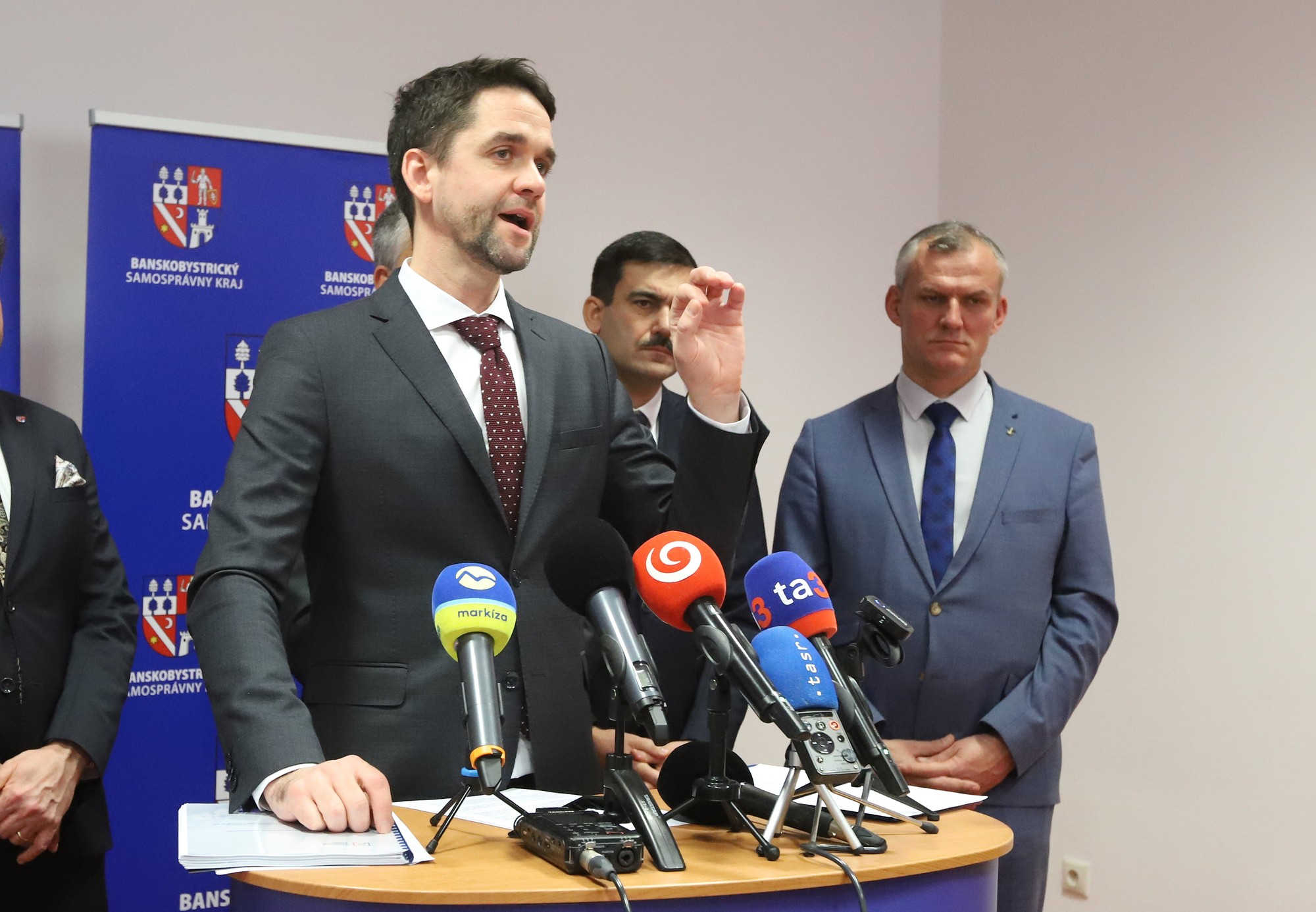 Predseda Banskobystrického samosprávneho kraja (BBSK) Ondrej Lunter. 