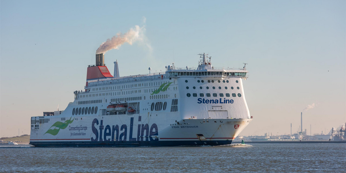 Statek Stena Line.