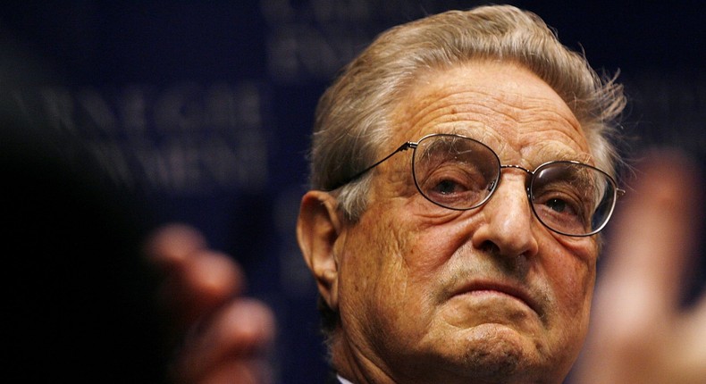 George Soros.Win McNamee/Getty Images