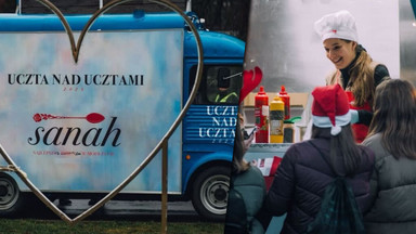 Sanah sprzedaje hot-dogi pod stadionem w Chorzowie. "Mam nadzieję, że jesteście głodni"