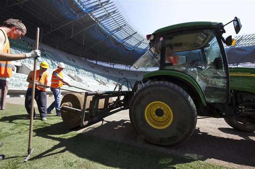 Budowa Stadionu we Wrocławiu na Euro 2012