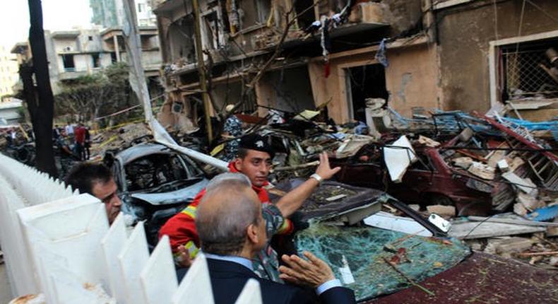 U.S. condemns bombings in Beirut -White House