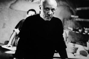 Pablo Picasso w 1957 r.