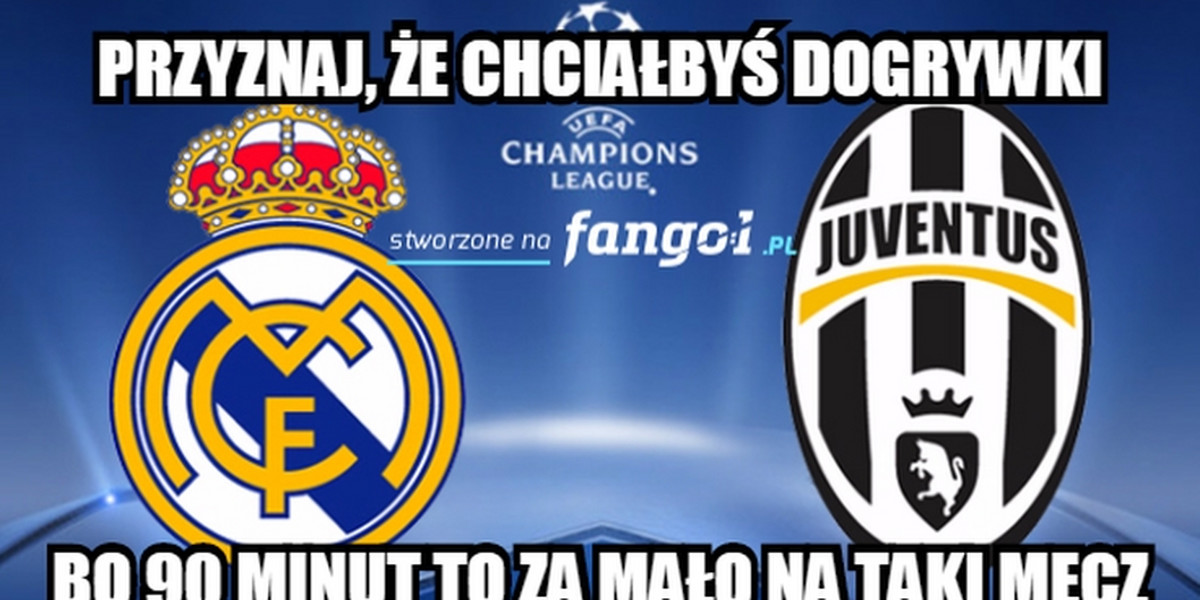 Liga Mistrzów: Real Madryt - Juventus Turyn. MEMY po finale