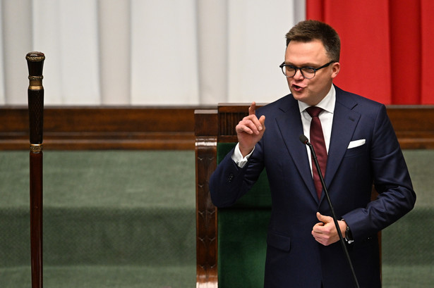 Szymon Hołownia, marszałek Sejmu X kadencji